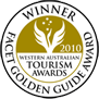 Winner of Western Australian Tourism Awards